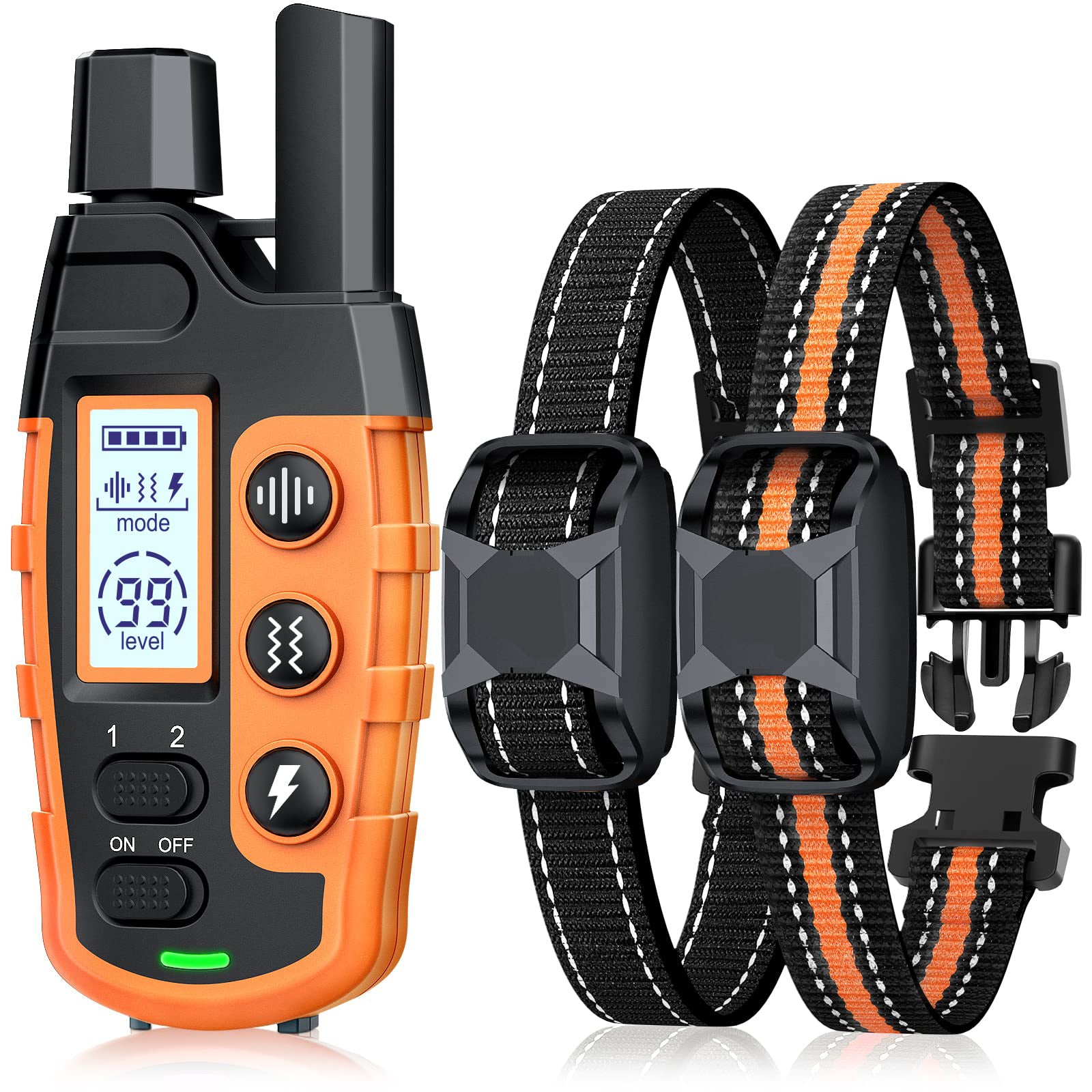 Remote Control Waterproof Pet Behavior Electric Dog Training Collar