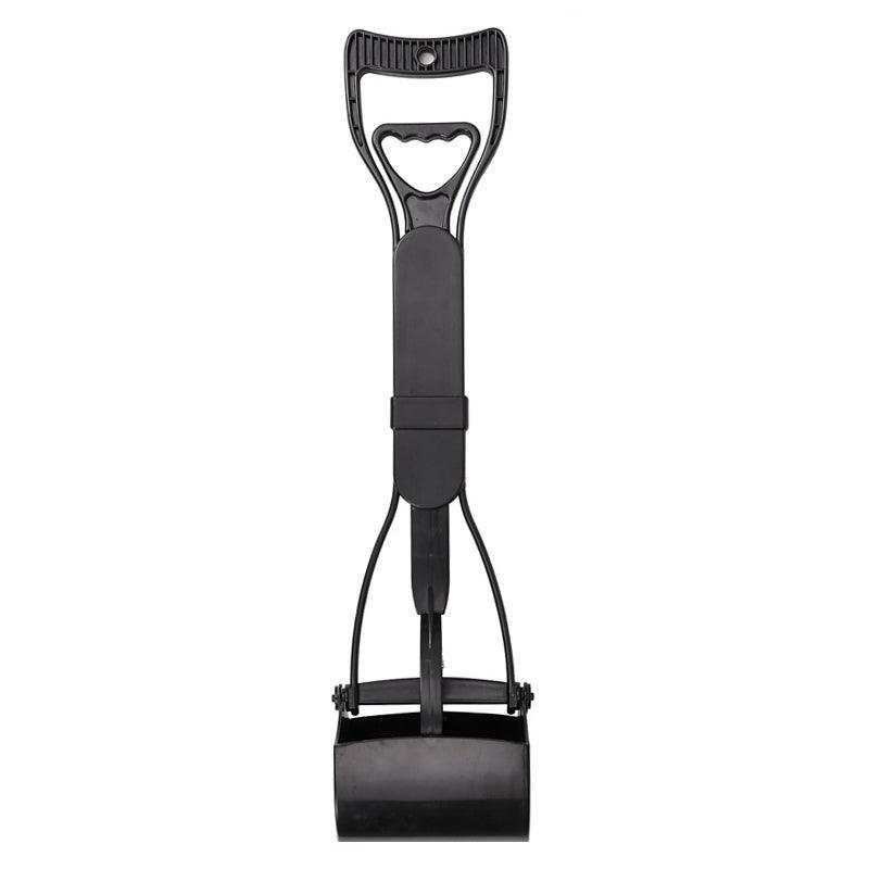 Long Handle Pet Pooper Scooper with Clamping Jaw for Dog Waste Pickup Outdoor Use